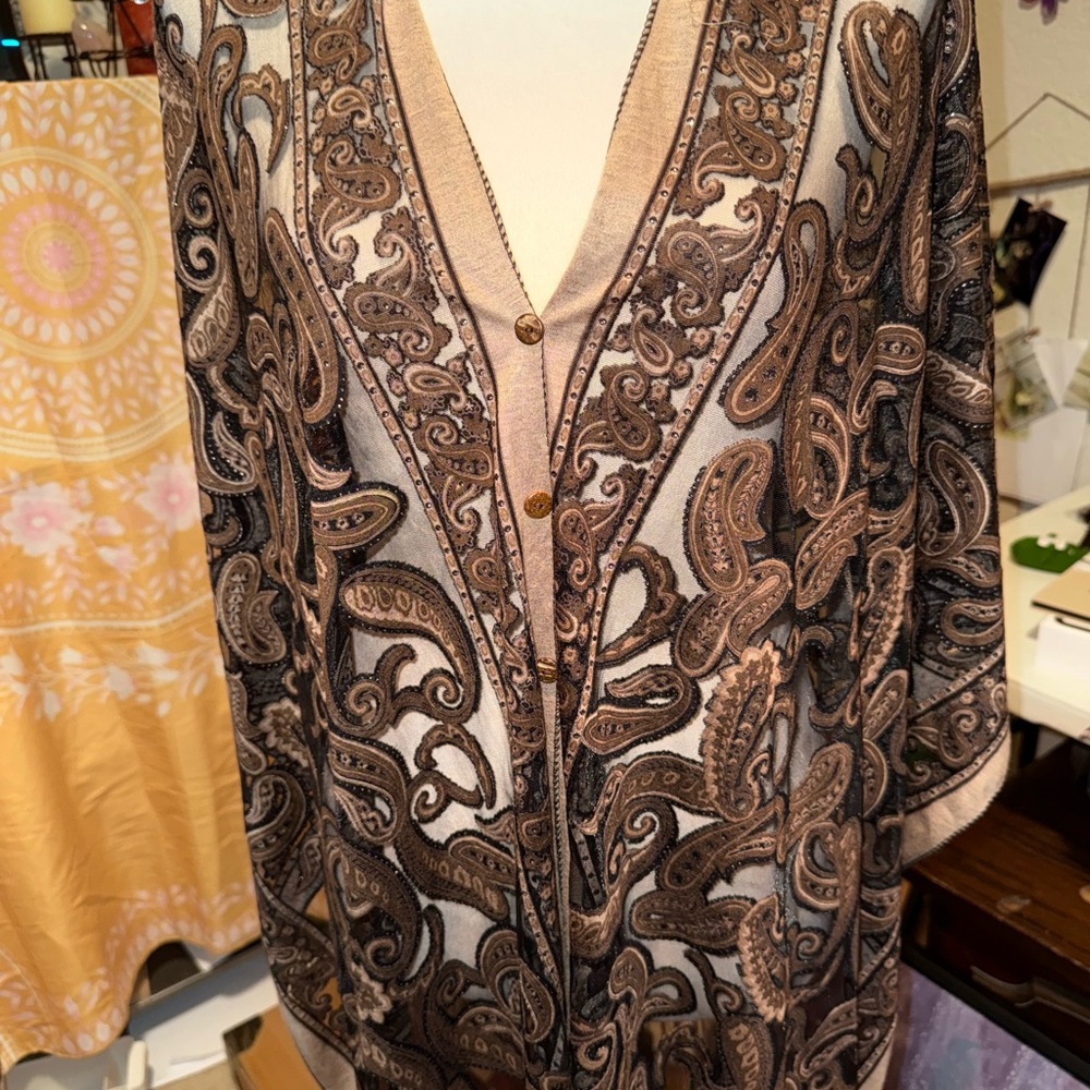 Paisley Print Blouse